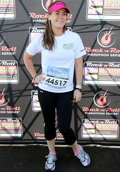 Alison Sweeney 5th Annual Rock N Roll Las Vegas Marathon (November 17, 2013) 