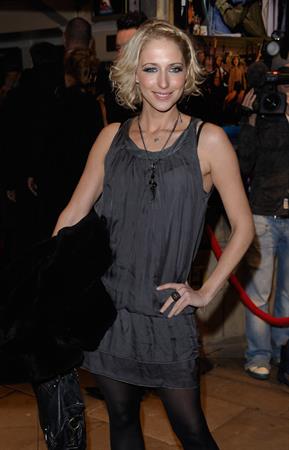 Ali Bastian Flashdance the Musical opening night performance party in London on October 14, 2010 