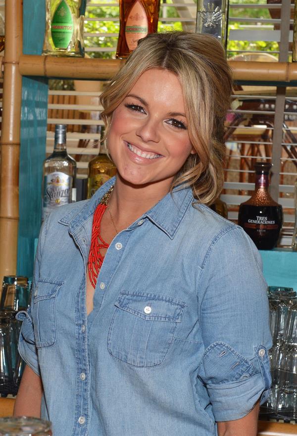 Ali Fedotowsky Sauza Tequila Make it with a Fireman launch event in New York City on June 18, 2012 