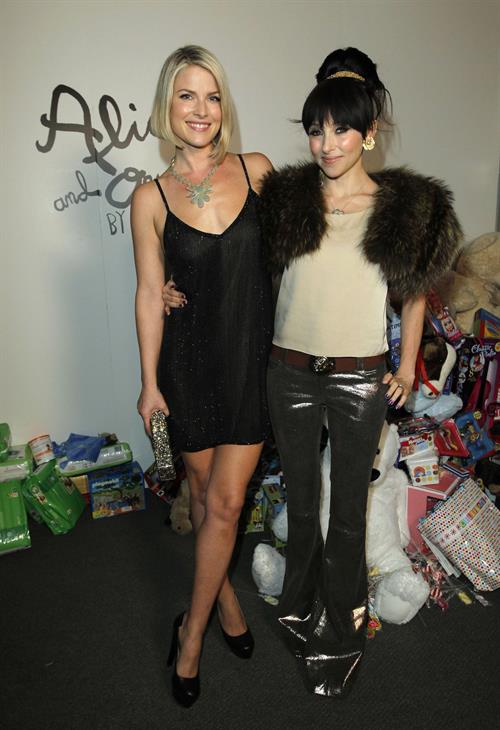 Ali Larter Alice Alivia Holiday Party for Bbaby Buggy on December 12, 2011
