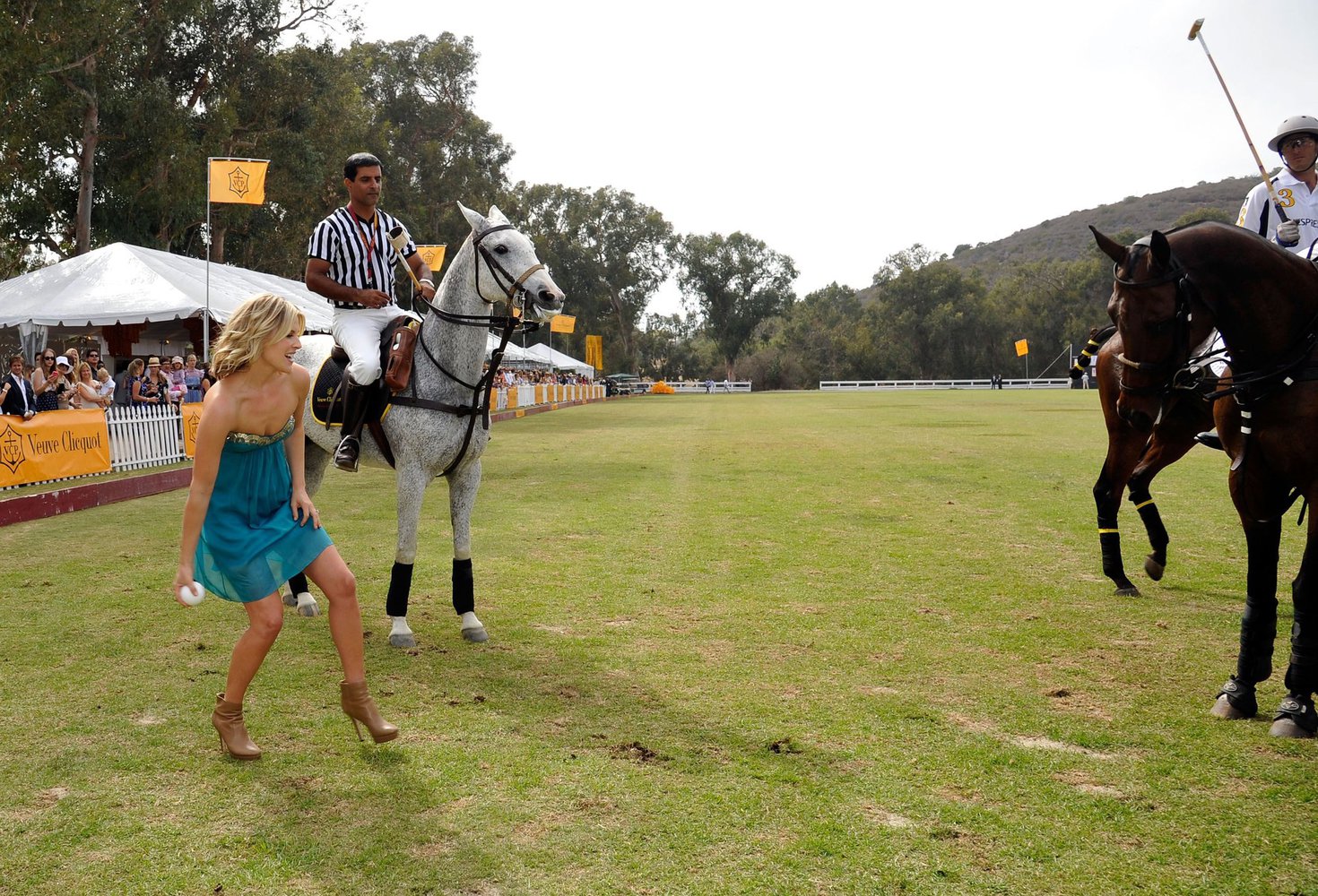 Ali Larter 3rd Annual Veuve Clicquot Polo Classic in LA October 6, 2012 