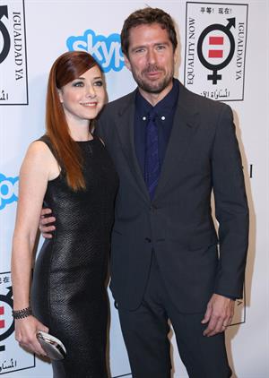 Alyson Hannigan attends Make Equality Reality Event 11/4/13