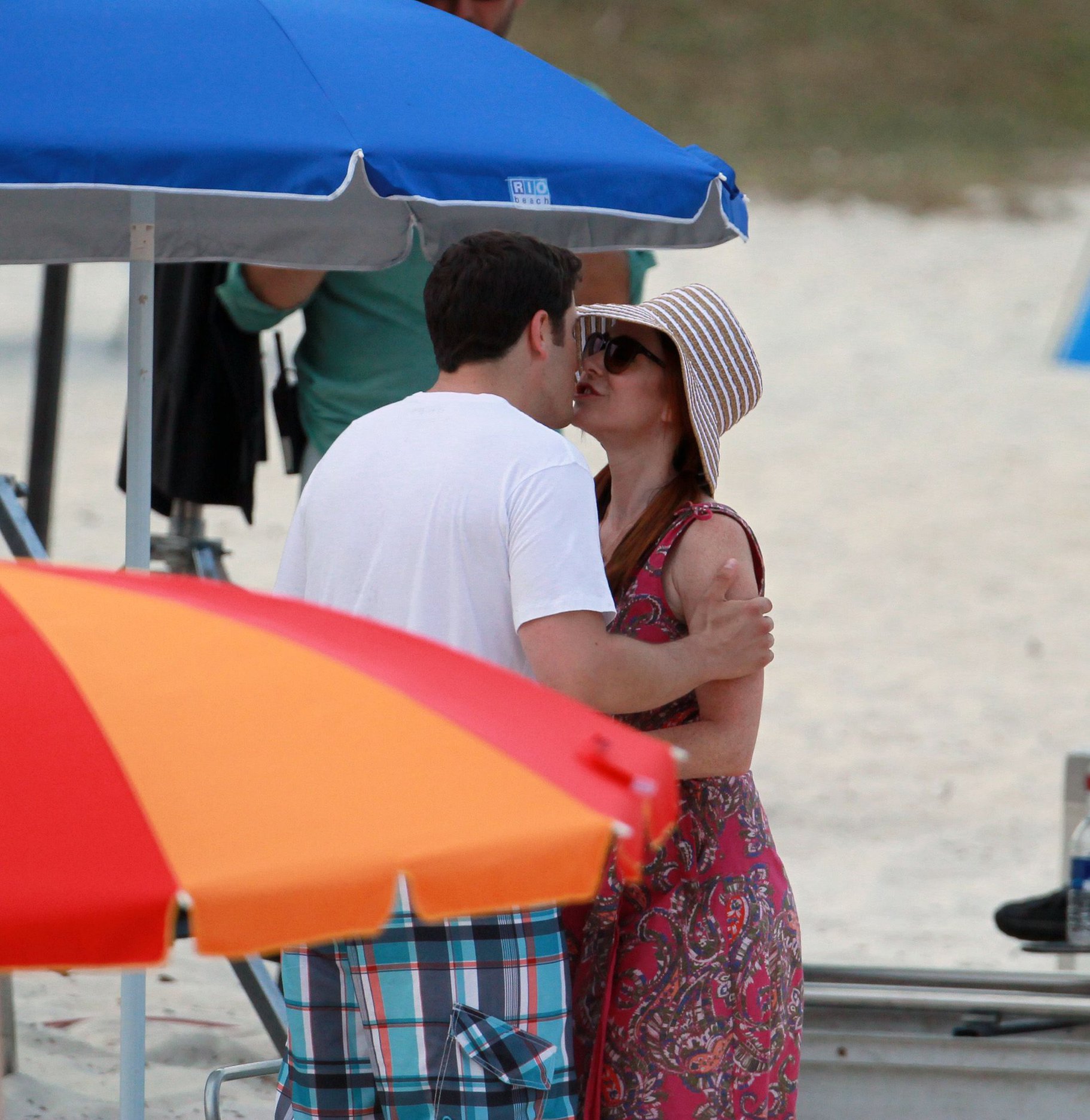 Alyson Hannigan on set American Reunion on July 23, 2011 
