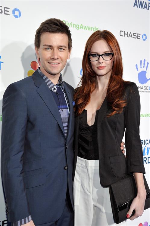 Alyssa Campanella American Giving Awards in Pasadena 12/7/12 