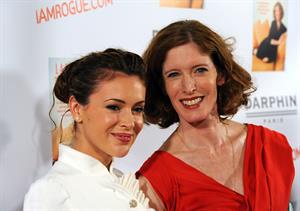 Alyssa Milano Laura Day book launch party for How to Rule the World From Your Couch in Los Angeles, California 