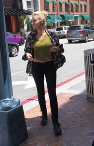 Amanda Michalka out about in Beverly Hills on May 9, 2012