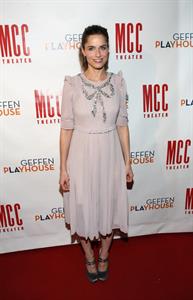 Amanda Peet at The Break of Noon opening night on November 22, 2010 