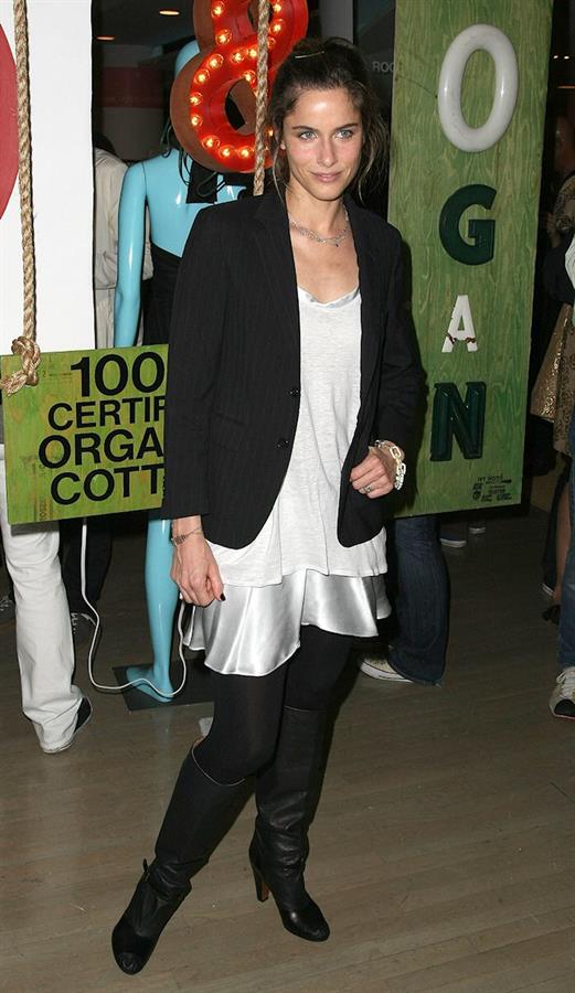 Amanda Peet at the Pineapple Express premiere in Westwood 