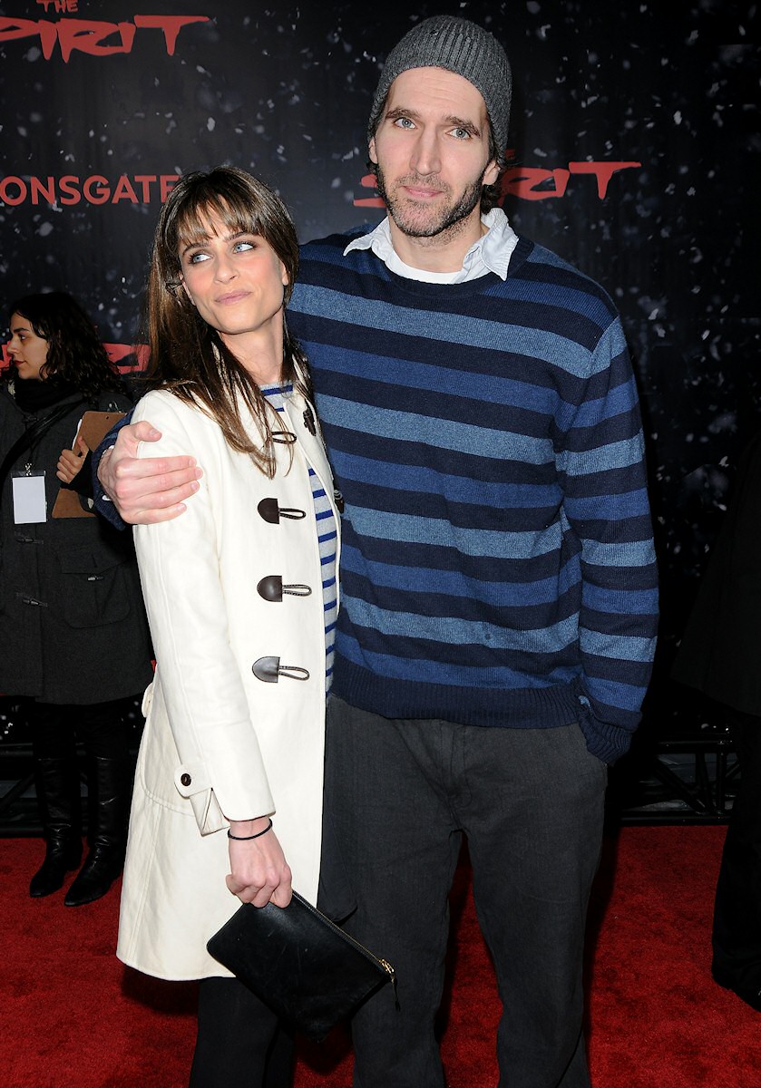 Amanda Peet the Spirit premiere in Los Angeles 