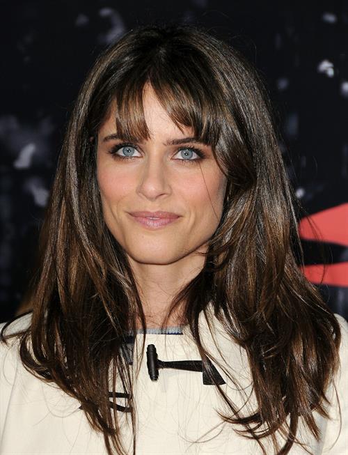 Amanda Peet the Spirit premiere in Los Angeles 