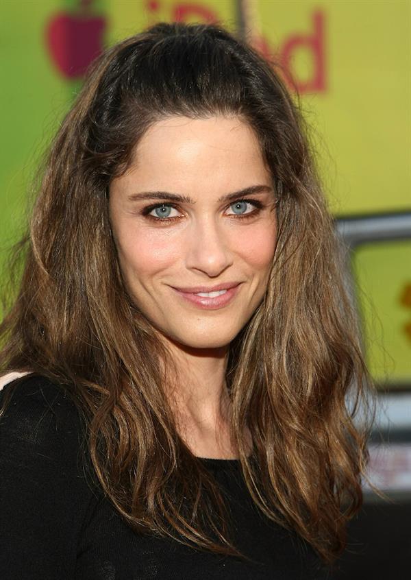 Amanda Peet at the premiere of Hancock 