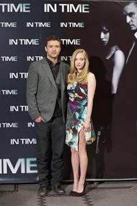 Amanda Seyfried at In Time photocall in Madrid Spain on November 3, 2011 