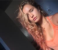 Sailor Brinkley Cook in a bikini