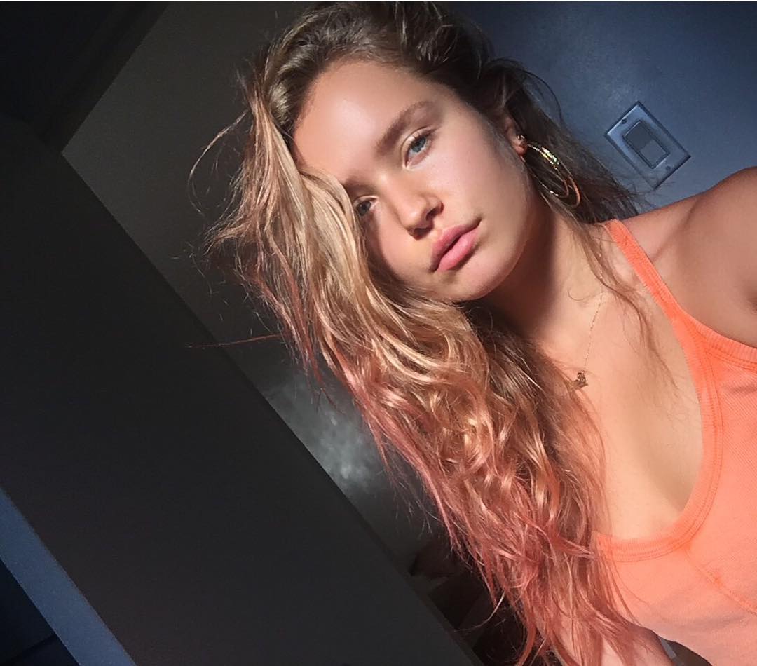 Sailor Brinkley Cook in a bikini