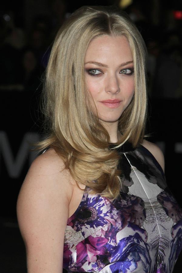 Amanda Seyfried In Time premiere in Los Angeles on October 20, 2011 