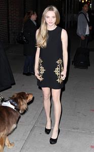 Amanda Seyfried outside the Ed Sullivan Theater in New York City 12/11/12 