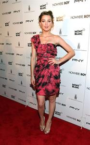 Amber Heard at the Tribeca Performing Arts Center in New York on September 21, 2010