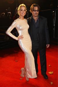 Amber Heard The Rum Diary premiere in London 3-11-2011 