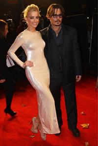 Amber Heard The Rum Diary premiere in London 3-11-2011 
