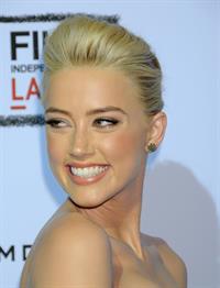 Amber Heard the Rum Diary premiere in Los Angeles on October 13, 2011