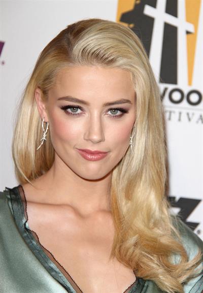 Amber Heard 15th annual Hollywood Film Awards Gala on October 24, 2011 