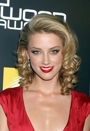 Amber Heard attends Hollywood Life magazine's 10th annual Young Hollywood awards in Hollywood on Apirl 10, 2008 