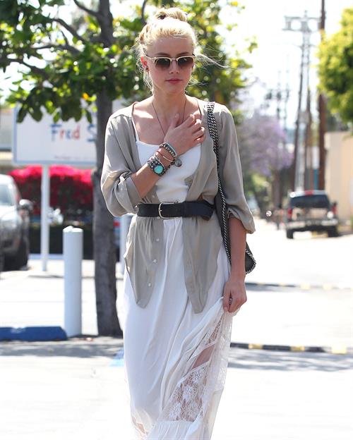 Amber Heard out in West Hollywood May 5, 2012