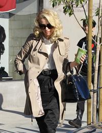 Amber Heard out in Beverly Hills on December 16, 2011