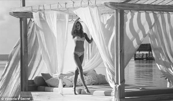 Stella Maxwell in lingerie