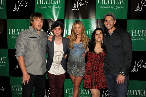 Amber Lancaster Chateau Nightclub Gardens at the Paris Las Vegas on April 30, 2011 