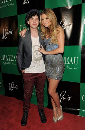 Amber Lancaster Chateau Nightclub Gardens at the Paris Las Vegas on April 30, 2011 