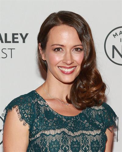 Amy Acker  Person of Interest  panel during 2013 PaleyFest: Made In New York on Oct. 3, 2013 