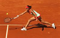 Ana Ivanovic at the 2012 French Open 1st round in Paris on May 27, 2012