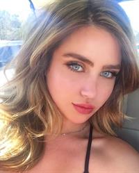 Ryan Newman taking a selfie