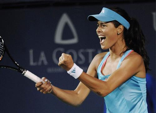 Ana Ivanovic at the Mercury Insurance Open in August 2011 
