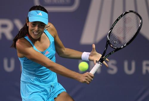 Ana Ivanovic at the Mercury Insurance Open in August 2011 