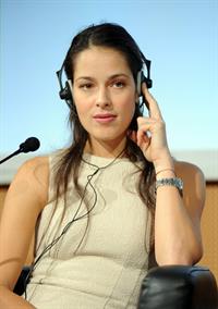 Ana Ivanovic Press conference to present Saturday's exhibition match in Milan November 30, 2012 