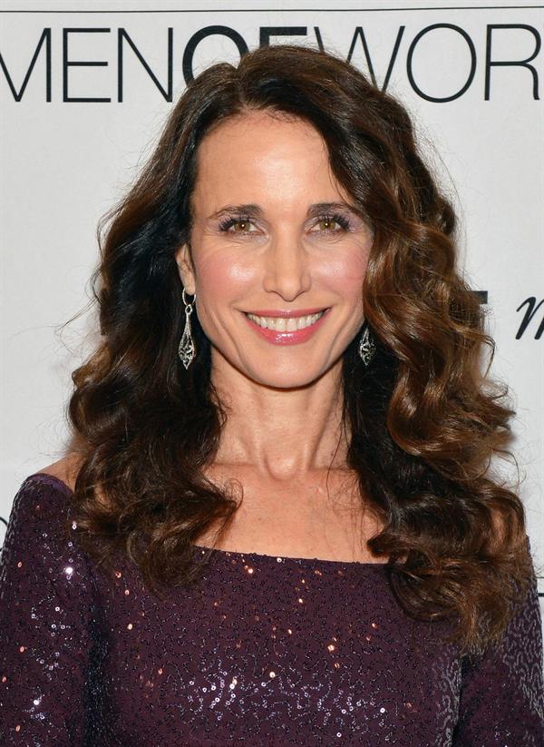 Andie MacDowell  Seventh Annual Women of Worth Awards at Hearst Tower in New York  December 6-2012 