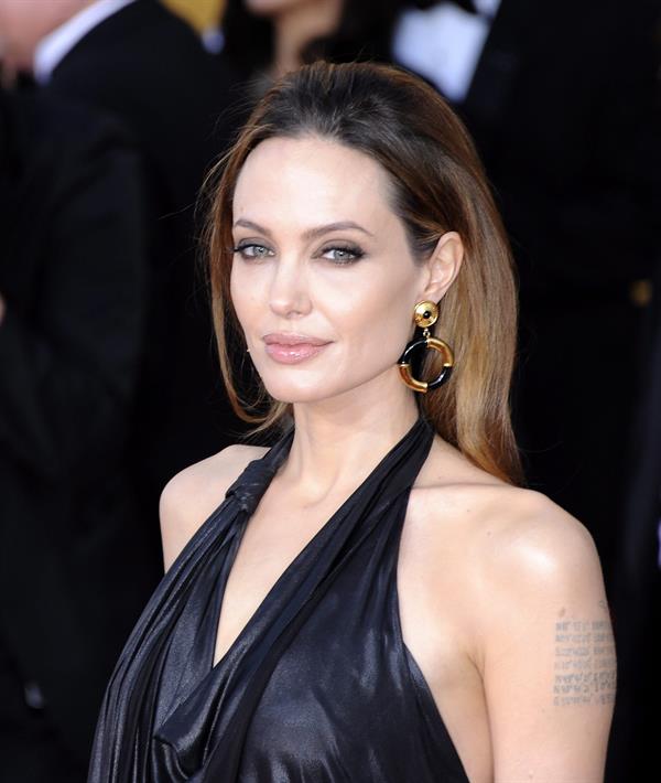 Angelina Jolie 18th annual Screen Actors Guild Awards on January 29, 2012 