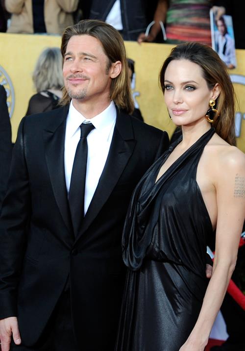 Angelina Jolie 18th annual Screen Actors Guild Awards on January 29, 2012 