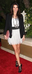 Angie Harmon QVC Red Carpet Style event at the Four Seasons Hotel on March 5, 2010 