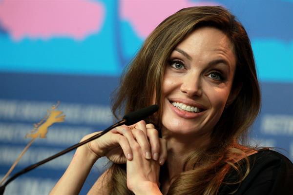 Angelina Jolie in the Land of Blood and Honey premiere at the 62nd Berlinale 11.02.12 