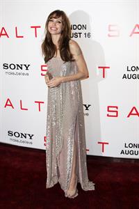 Angelina Jolie Salt Premiere in London on August 16, 2010 