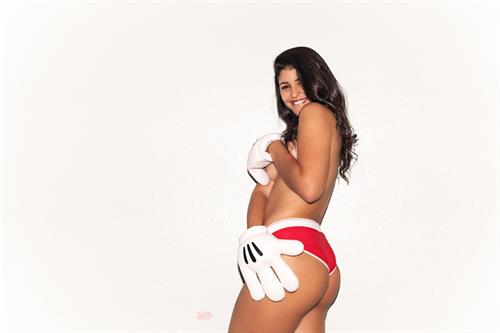 Stephanie Santana in a bikini - ass