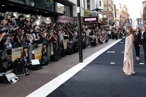 Angelina Jolie Salt Premiere in London on August 16, 2010 