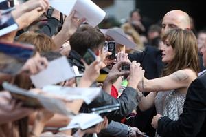Angelina Jolie Salt Premiere in London on August 16, 2010 