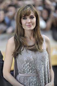 Angelina Jolie Salt Premiere in London on August 16, 2010 