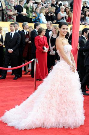 Angie Harmon 17th annual Screen Actors Guild Awards on January 30, 2011 