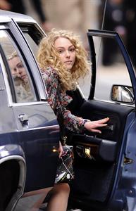 AnnaSophia Robb on the set of The Carrie Diaries in New York City on March 24, 2012