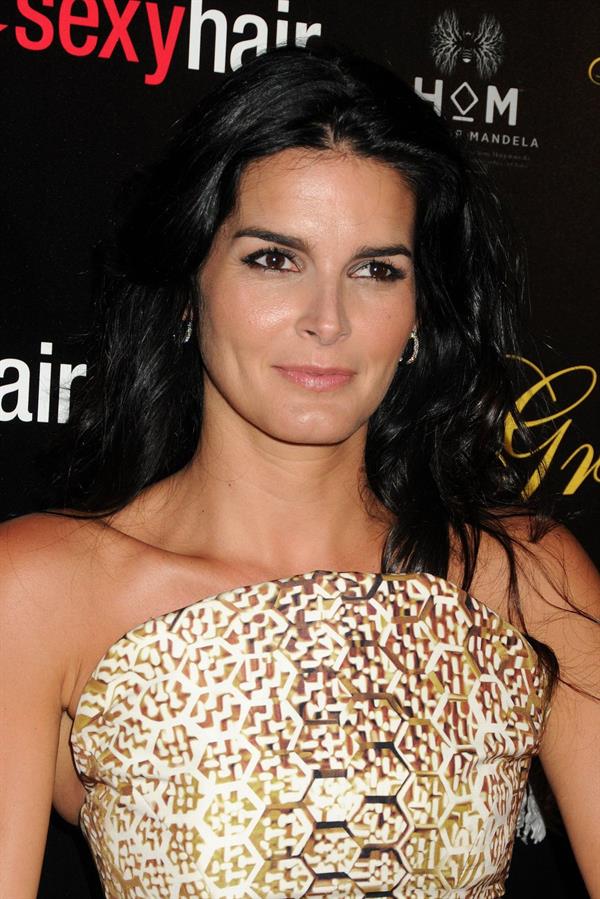Angie Harmon 37th annual Gracie National Awards on May 22, 2012